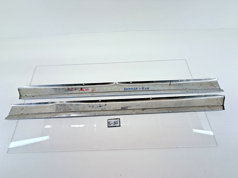 Vintage OEM GM 1949 Oldsmobile 98 Futuramic 4 Door Rocker Molding Set S85