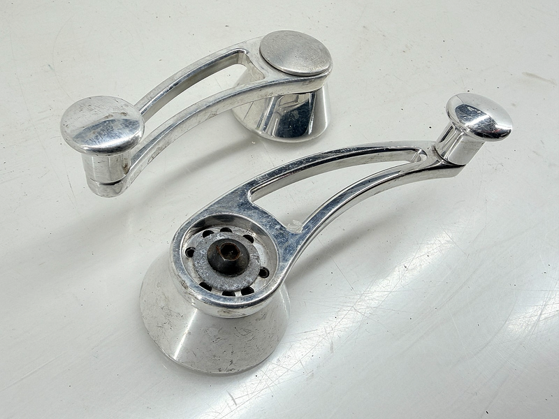 USED 1967 - 1981 Chevrolet Camaro Chrome BILLET Interior Window Cranks C67-88
