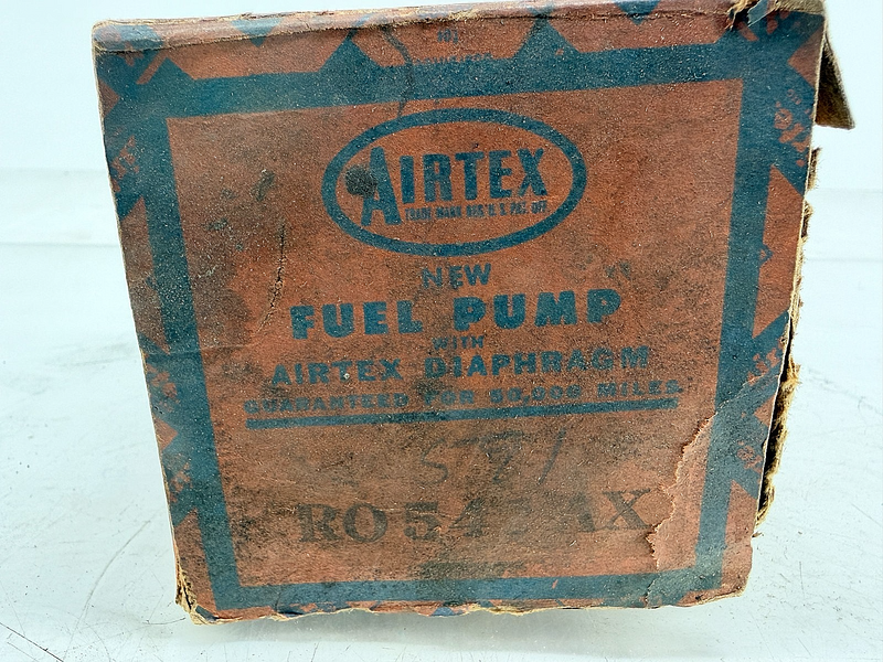 NOS Airtex 1937 - 1945 Ford Mercury V8 Fuel Pump Type 541 C75-65