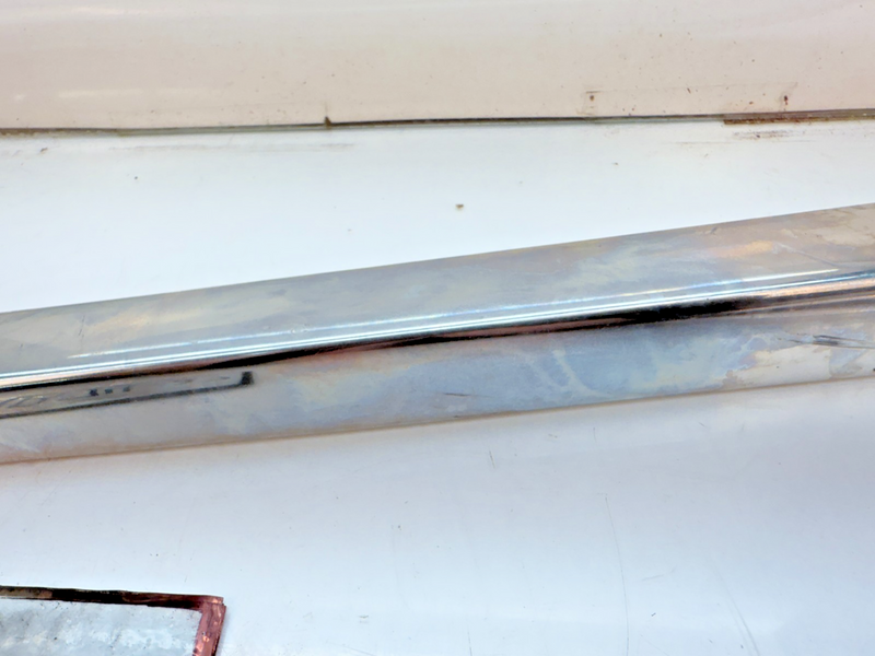 OEM 1960 Impala Bel Air RH Passenger Side Trunk Stainless Trim Molding B74-27