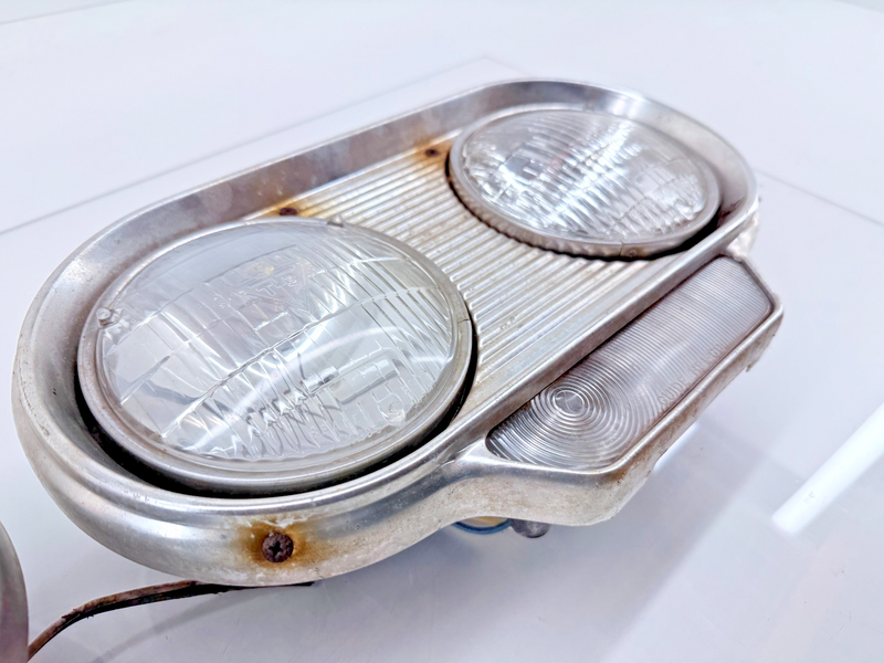 1960 Chevy Corvair Headlight Trim Bucket Molding Bezel Housing Monza 900 C33-1