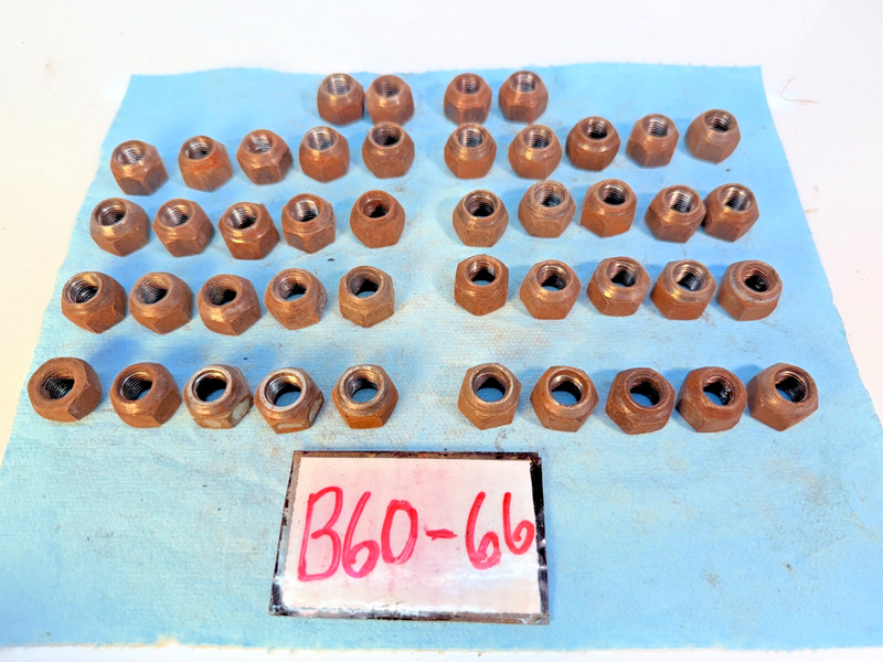 OEM 1959 1960 Chevy Impala Belair Bonneville Lug Nut Lot B60-66
