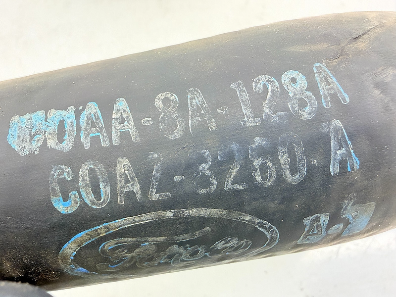 (1) NOS 1960 1961 1962 FORD 223 6CYL UPPER RADIATOR HOSE C0AZ-8260-A C59-15