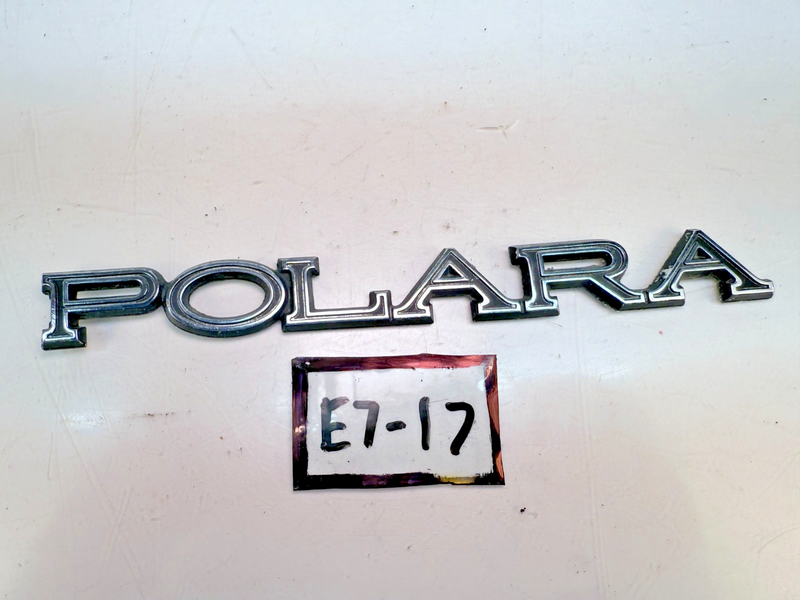 OEM 1969 1970 1971 Dodge Polara Fender Emblem Script Badge Mopar 2902300 E7-17