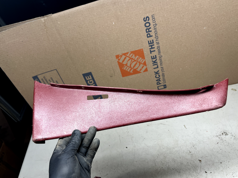 1964-1966 FORD THUNDERBIRD  GALAXIE AND MERCURY BUCKET SEAT TRACK COVER TRIM B33