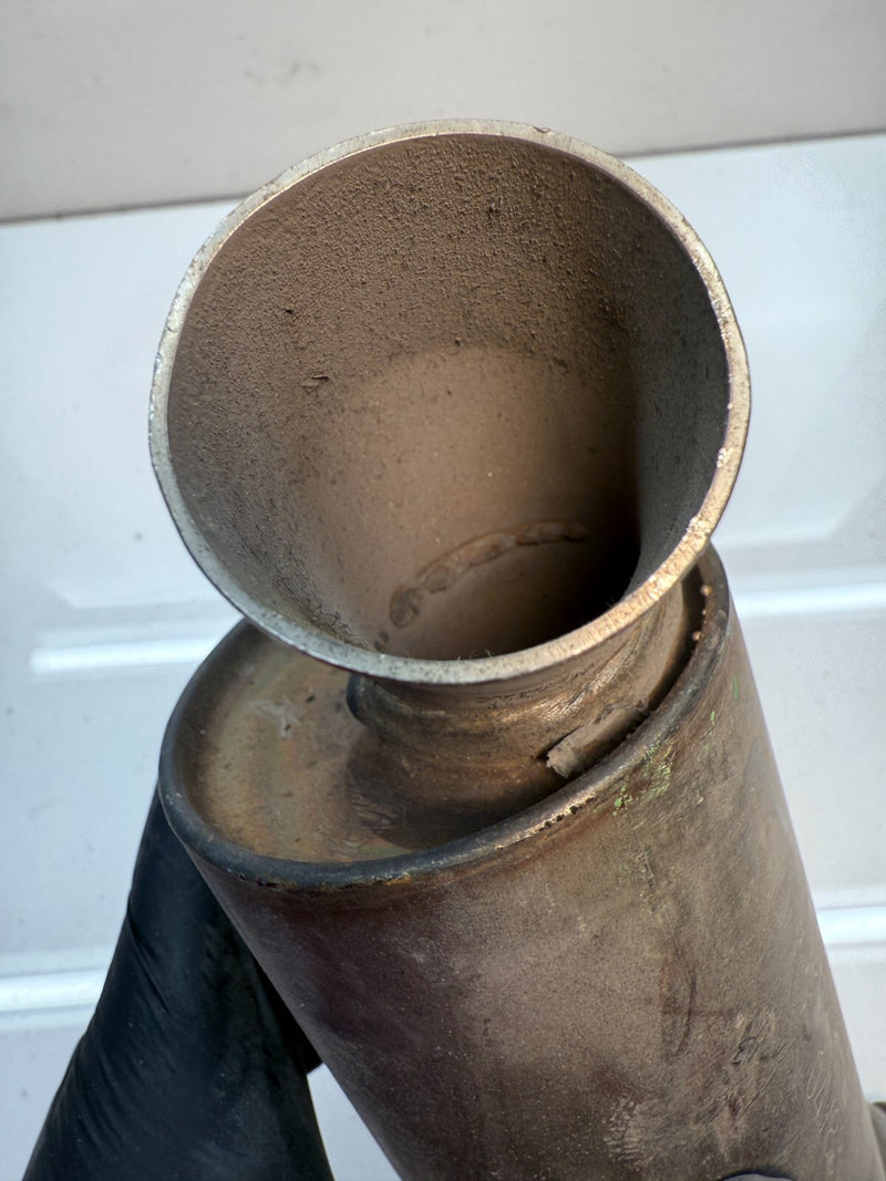 NOS OEM Porsche 911 / 930 Turbo Wastegate Muffler 930.123.063.01 C14-6