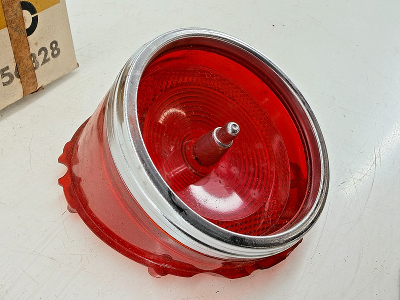NOS 1963 Chevrolet Bel Air Biscayne Backup Lamp Lens 5956415-A C71-6