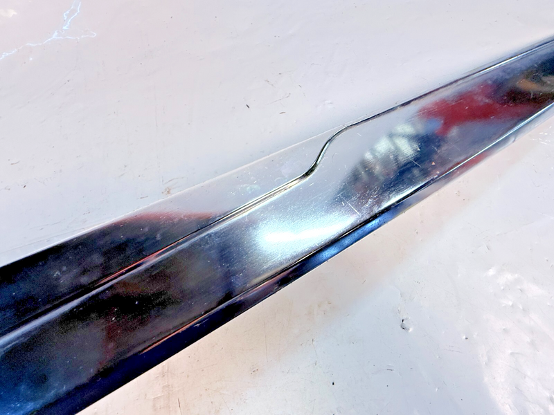 RARE OEM 1964 Ford Fairlane 500 Front Bumper Filler Panel TRIM MOULDING S1-69