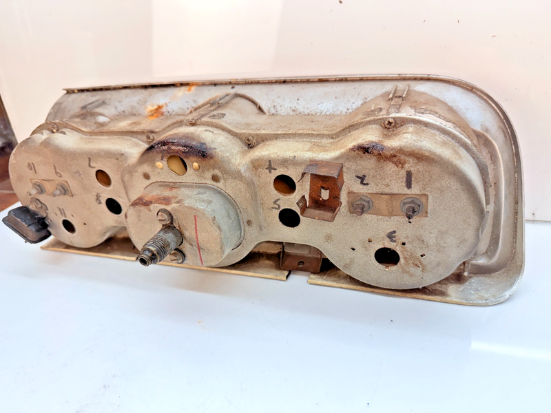 OEM 1964 Ford Fairlane 500 INSTRUMENT CLUSTER / Dash Panel / Gauges B69-24