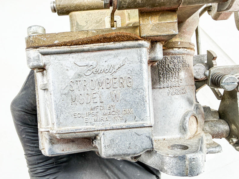 VINTAGE 1930S 1940S BENDIX STROMBERG MODEL W CARBURETOR ELMIRA NY H-34