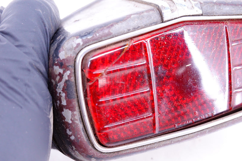1940 Pontiac Deluxe RH Tail Light Housing Stimsonite Glass Lamp Lens C53-49