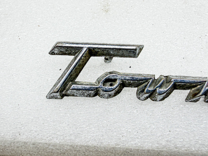 OEM 1955 FORD TOWN SEDAN QUARTER SCRIPT EMBLEM BN-7325622-A E10-56