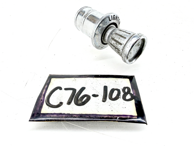 OEM 1964 1965 1966 Ford Mustang Cigarette Lighter & Bezel C76-108
