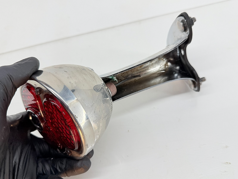 Vintage Duo Lamp Ford Rear Tail Lights Blue Dot Model A 30's Pick Up Rat Rod C69