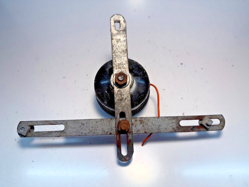 Vintage DUO TAIL Lamp Red Glass License Plate LIGHT HOT RAT ROD B41