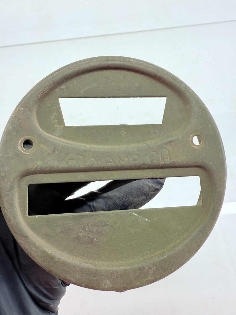 OEM Ford GPW Jeep Willys MB WWII KD Lamp Co Blackout Light Door Cover C42-3