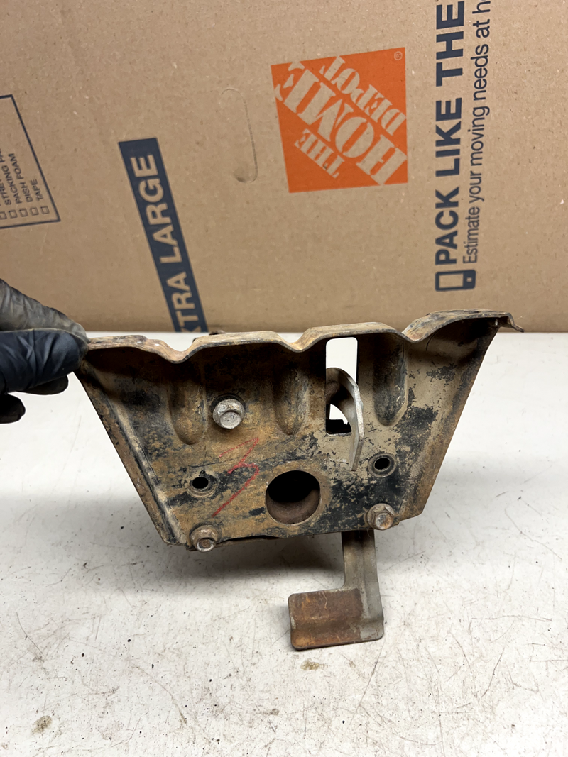 1960 60 Chevy Impala Belair Biscayne Hood Latch Release Handle GM 02DA2 B22-3