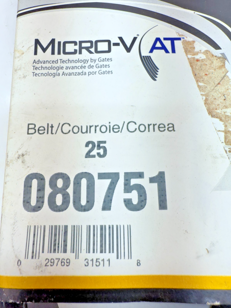 NAPA 080751 Serpentine Micro V Belt 2003 - 2004 Mustang V8 B2-18