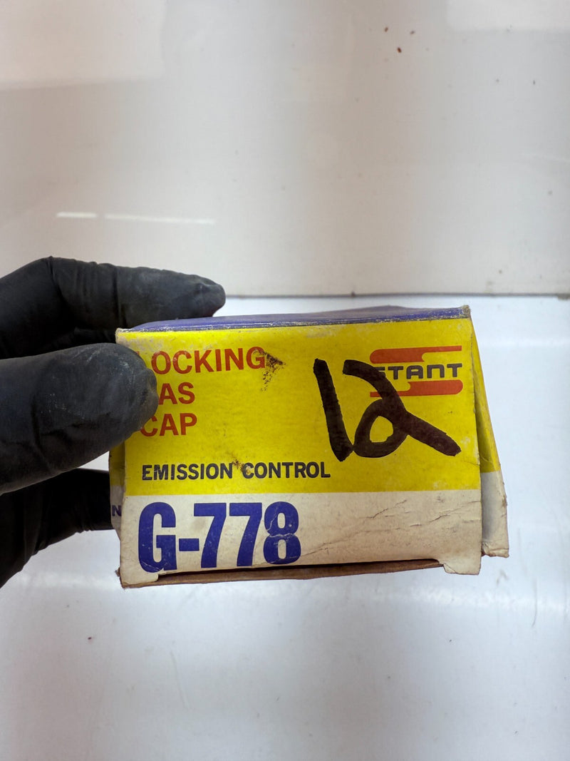 NOS Stant G778 Locking Gas Fuel Cap & Keys CHROME 1975 - 1982 Corvette GM B73-12