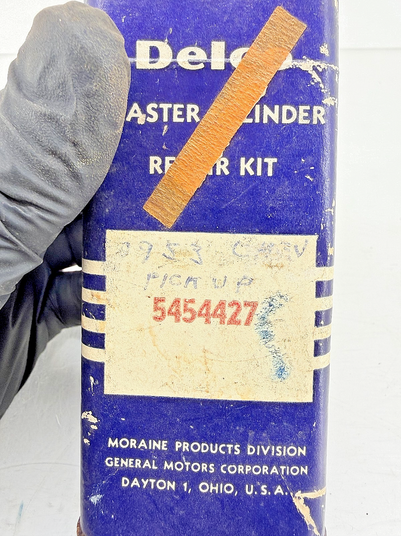 NOS 1955 - 1959 Chevy Pontiac Delco Master Cylinder Repair Kit 5454427 C64-17
