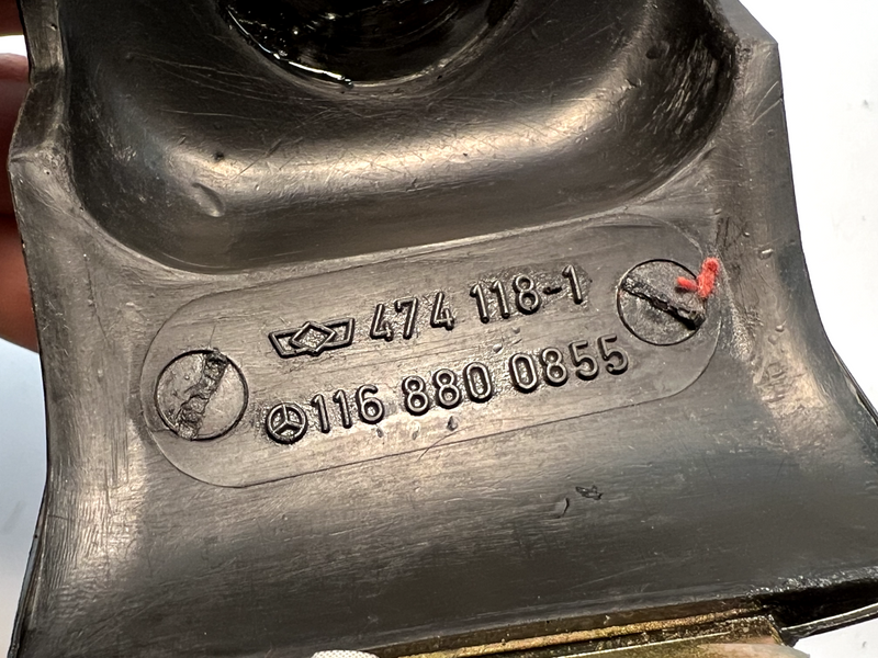 NOS MERCEDES-BENZ SL R107 REAR RIGHT BUMPER GUARD A1168800855 C4-18