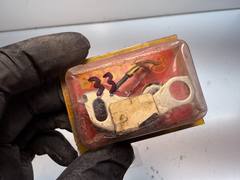 (1) NOS BMW NSU VOLVO VW OPEL SAAB GLAS 1237013006 SPARK PLUG PIN CONTACTS C5-33