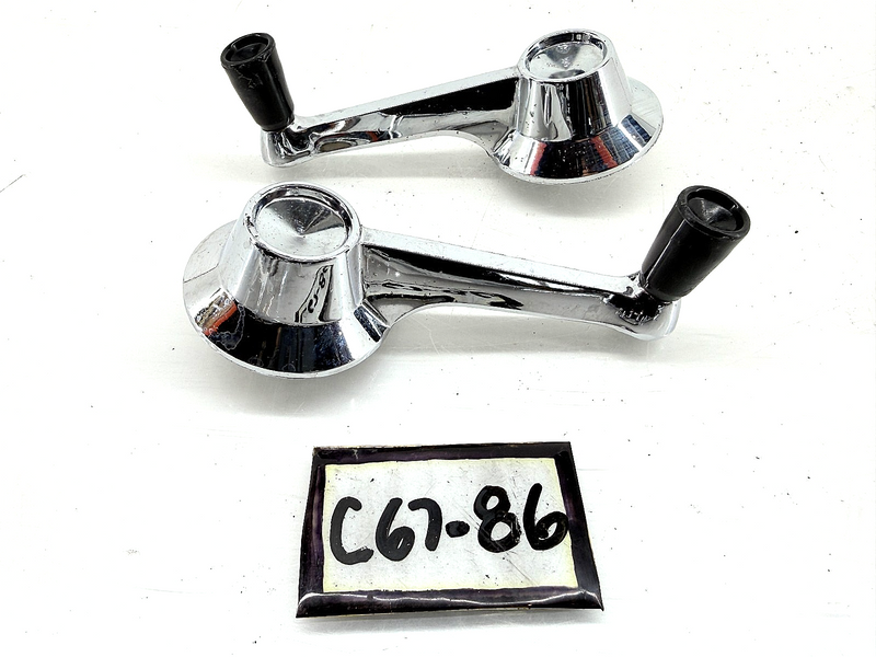 OEM 1964 - 1965 Ford Mustang Falcon T-bird Comet Window Cranks C4AB7630323 C67
