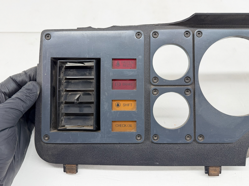 OEM 1984 - 1986 Ford Mustang Dash Bezel Cluster Dark Gray E4ZB-61045C90-DG U1B