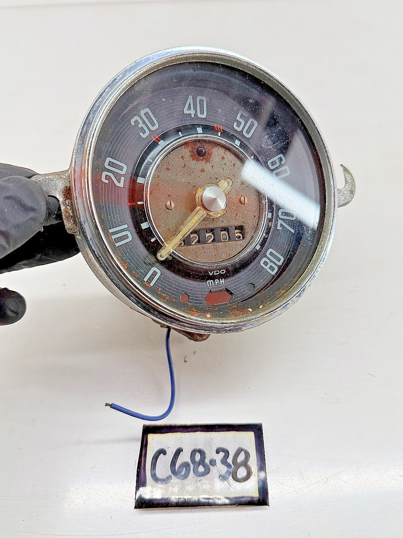 1955 - 1967 VW Beetle Bug Speedometer Gauge Cluster Vintage Aircooled 111957023B