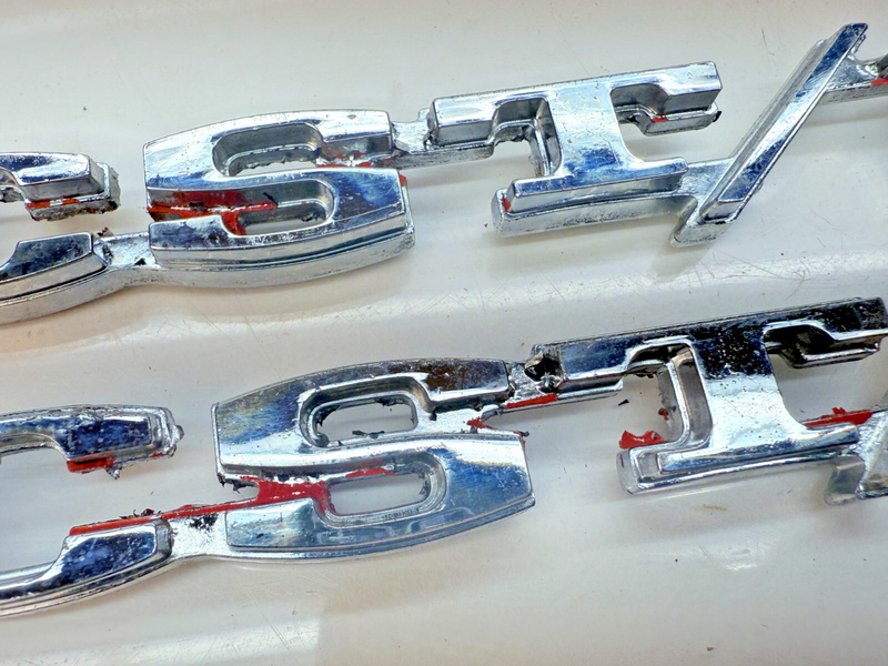 OEM 1969 - 1972 Chevy Pickup CST/10 Fender Emblem Truck Badge Trim B32-316