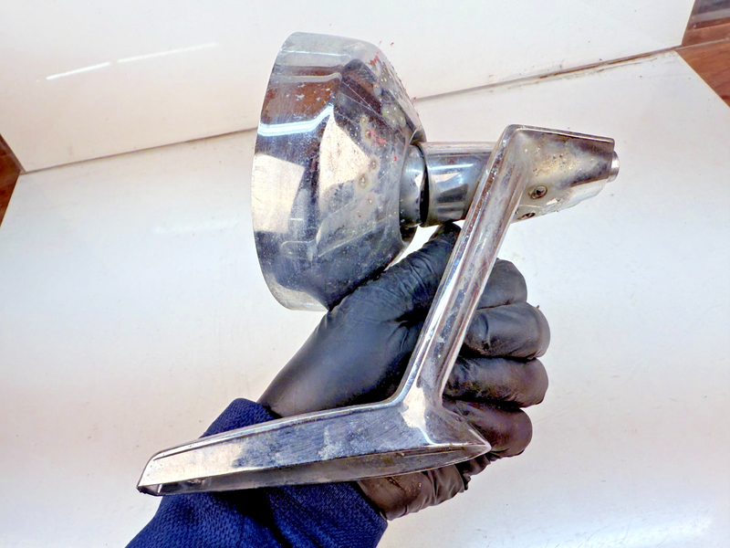 RARE 1950s-60s ROCKET STYLE SIDEVIEW MIRROR RAT ROD HOT ROD CUSTOM CAR C28-12