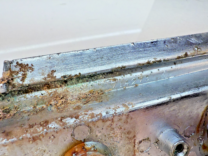 Vintage Ignition Lights Blower Map Light Chrome Dash Panel Part # 714273 B64-7