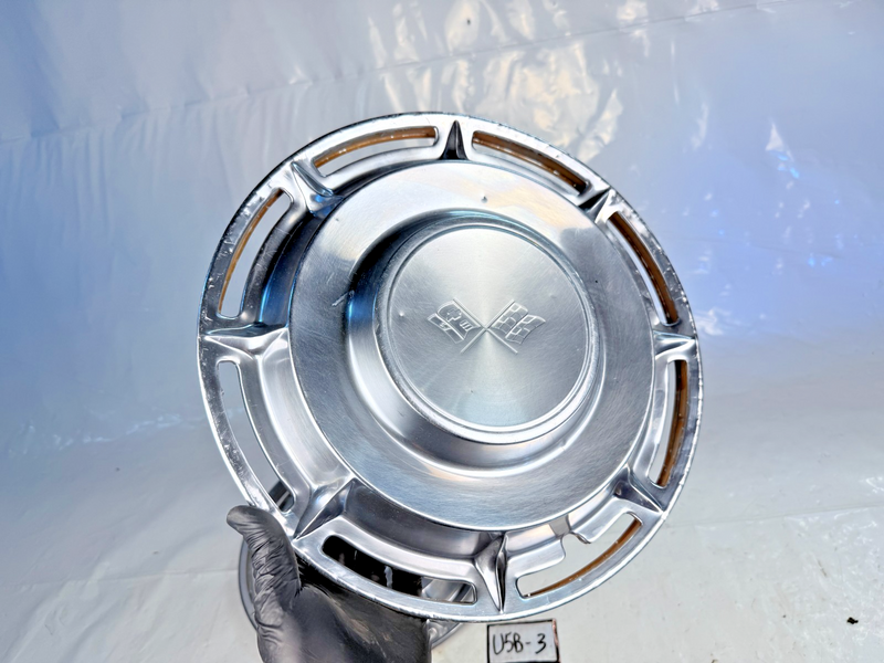 (3) 1959 1960 1961 1962 Chevrolet Corvette Impala Wheel Cover Hubcap 14" U5B-3