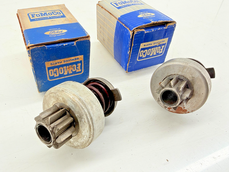 (1) NOS 1964 1965 FORD FALCON FAIRLANE STARTER DRIVE C4OZ-11350-B C56-56