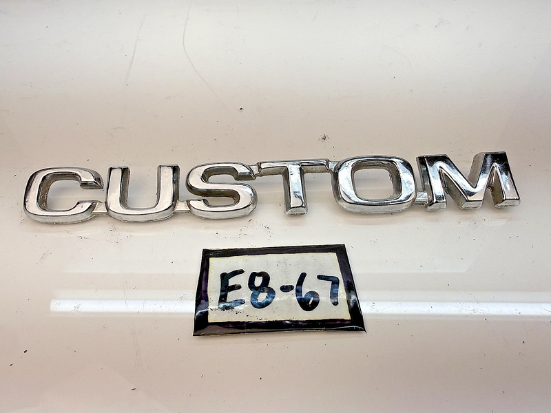 1980-1986 FORD F150 F250 TRUCK BRONCO CUSTOM FENDER EMBLEM E0TB-16B114-CC E8-68