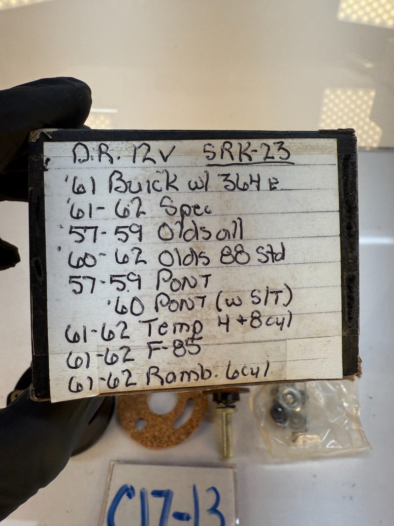 NOS 1957-1962 Oldsmobile Pontiac Buick F-85 SOLENOID REPAIR KIT SS-50 C17-13