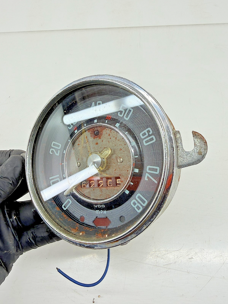 1955 - 1967 VW Beetle Bug Speedometer Gauge Cluster Vintage Aircooled 111957023B