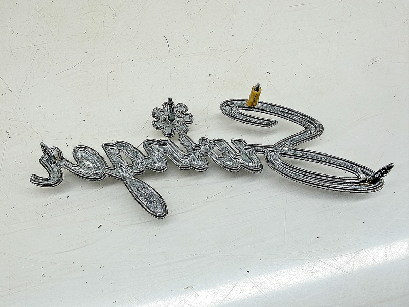OEM 1970 - 1975 DODGE DART SWINGER TRUNK EMBLEM MOPAR 3446102 E10-40