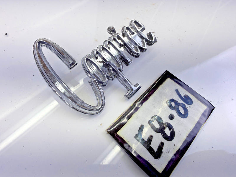 OEM Chevrolet Caprice Classic Trunk Emblem GM 1973 - 1976 9882650 E8-86