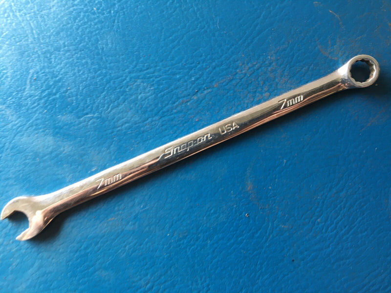 Snap-on Tools USA NEW 17mm Metric 12pt Short Length Chrome Combo Wrench OEXM17