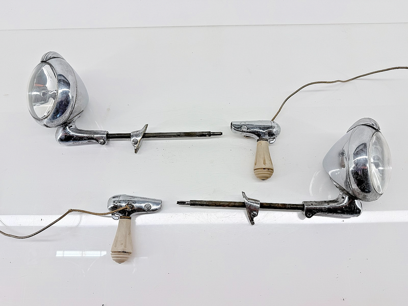 Vintage Unity Model H1 Spotlight Matching Pair Left Right Buick Olds C46-5