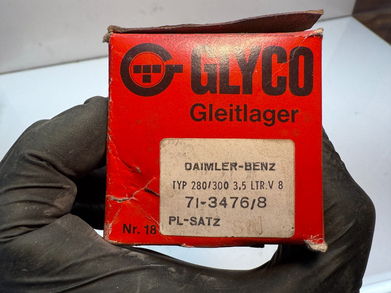 NOS Glyco 71-3476/8 STD Rod Bearing M116.960-1-2- 980-1-2-3-4-5 M117.960 C15-6