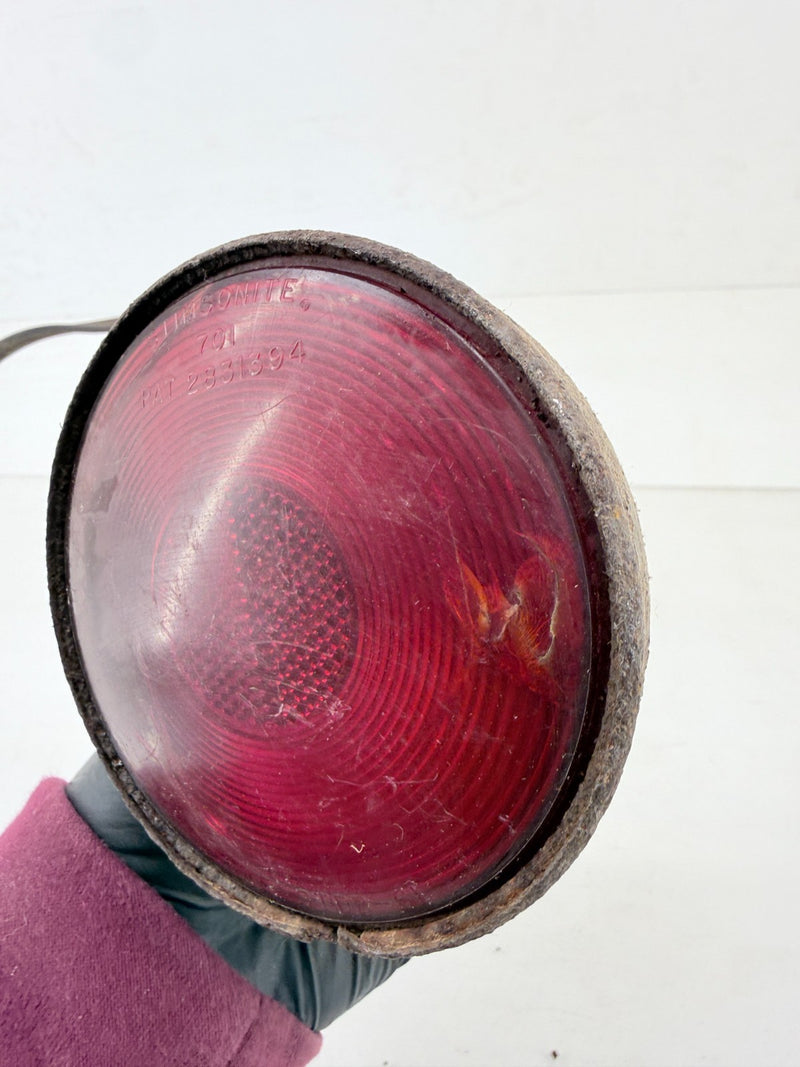 RARE Vintage 1955 - 1968 Hall Tail Light Lamp Rat Rod Stimsonite 701 C46-31