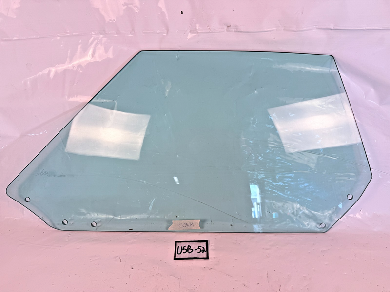 OEM 1969 - 1975 C3 Corvette Drivers Side Door Window Glass CONVERTIBLE U5B-52