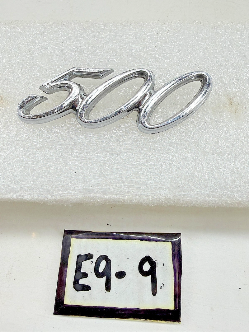 OEM 1969 - 1972 FORD GALAXIE 500 QUARTER PANEL EMBLEM C9AZ-62291B30-A E9-9