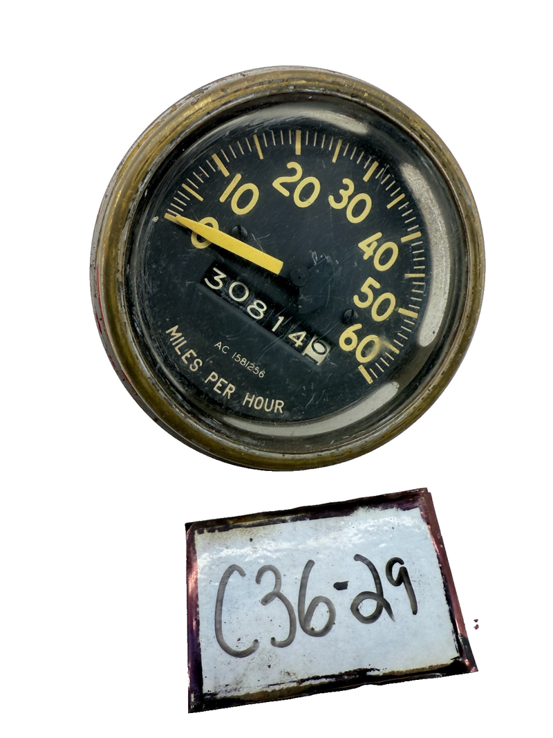 HUMVEE HMMWV M998 M35 M939 SPEEDOMETER 0-60MPH MS39021-2 S.W. 503-C A24 C36-29