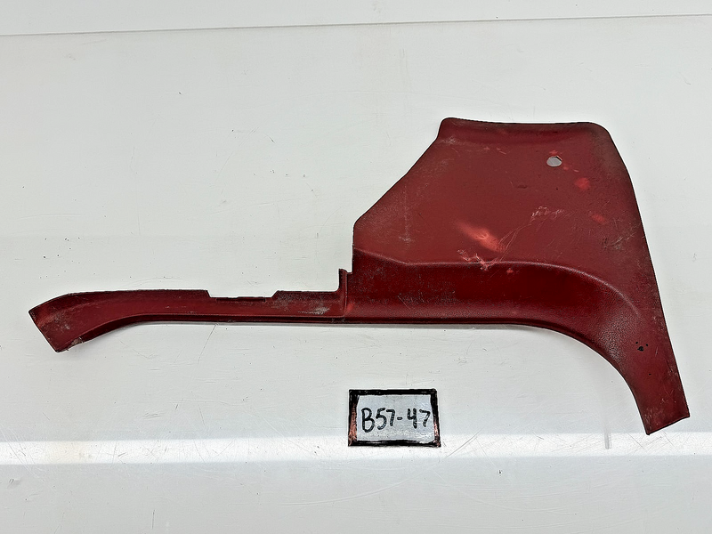 OEM 1987 - 1993 Ford Mustang LH Driver Side Kick Panel Trim E4ZB-6102345-AWC B57