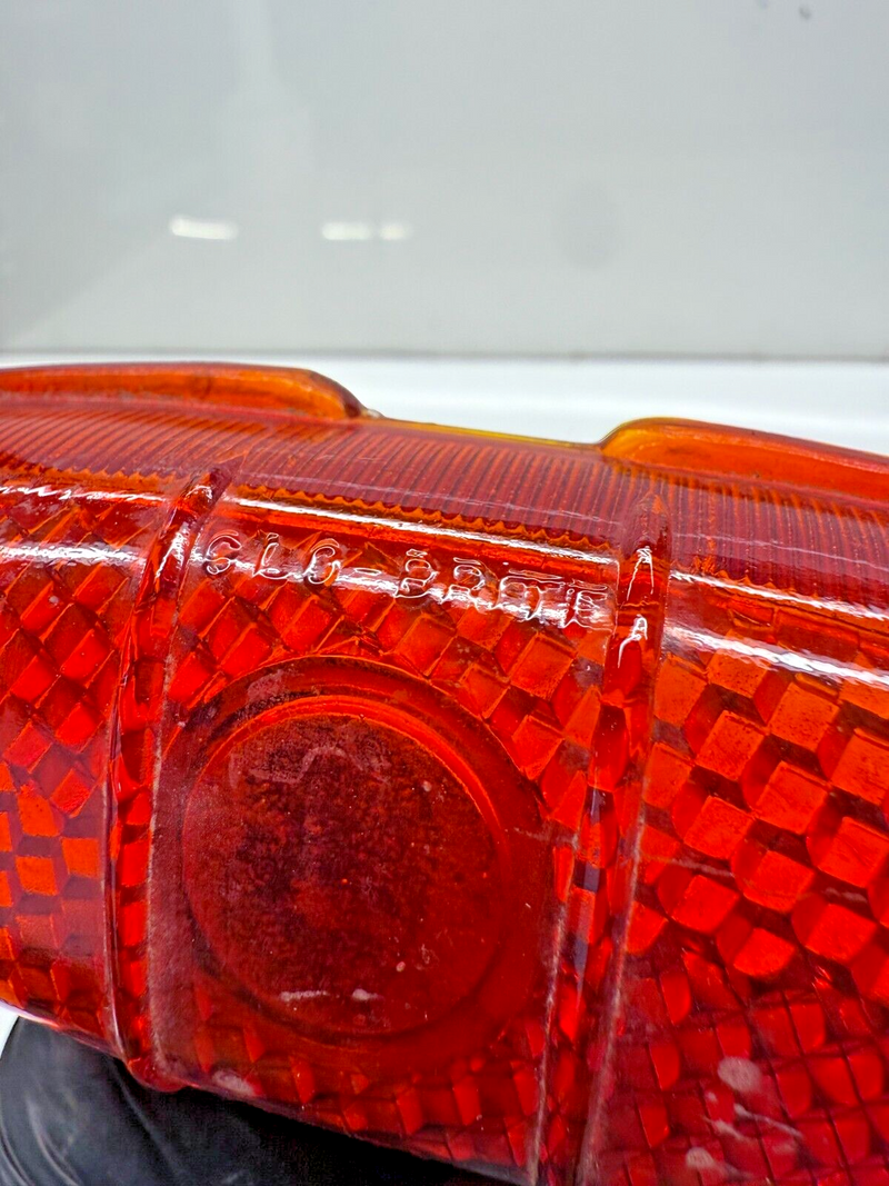 OEM 1940 - 1950 Ford Glass Tail Light Lens Glo-Brite / Stimsonite 214-314 C22-28