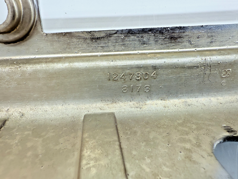 Vintage RARE OEM Mopar Plymouth CHROME RADIO BEZEL with BUTTONS & KNOBS C32-9