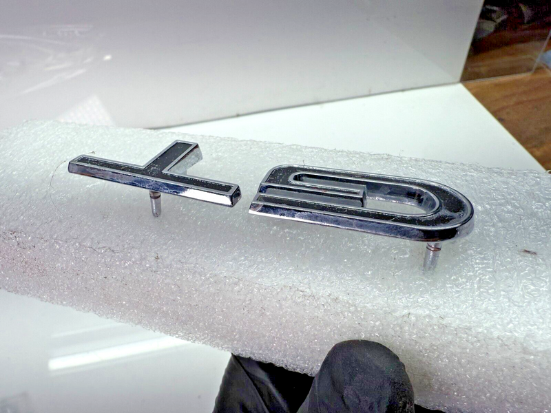 REMAN 1967 FORD MUSTANG GT FENDER EMBLEM Badge SET (4) 67 B32-125